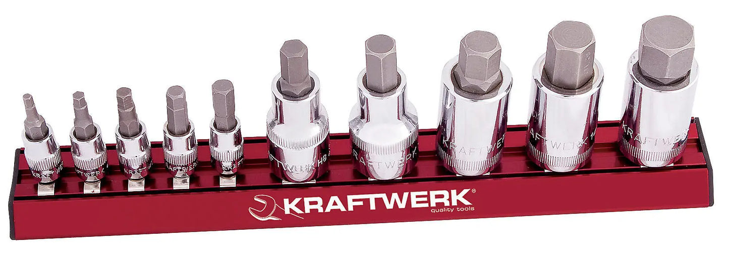 10-T. INSECHSK-BIT-STECKNUSS-SATZ MAGALU KRAFTWERK