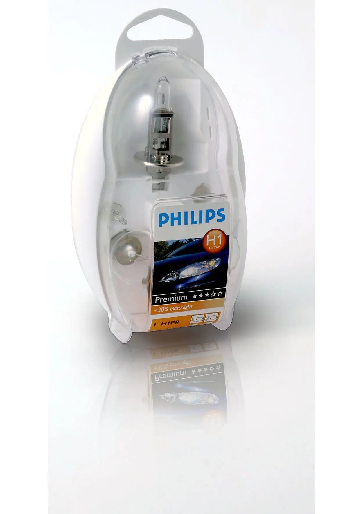 H1 12V 55W P14,5s Premium +30% Lampen Box 1 St. Philips Philips