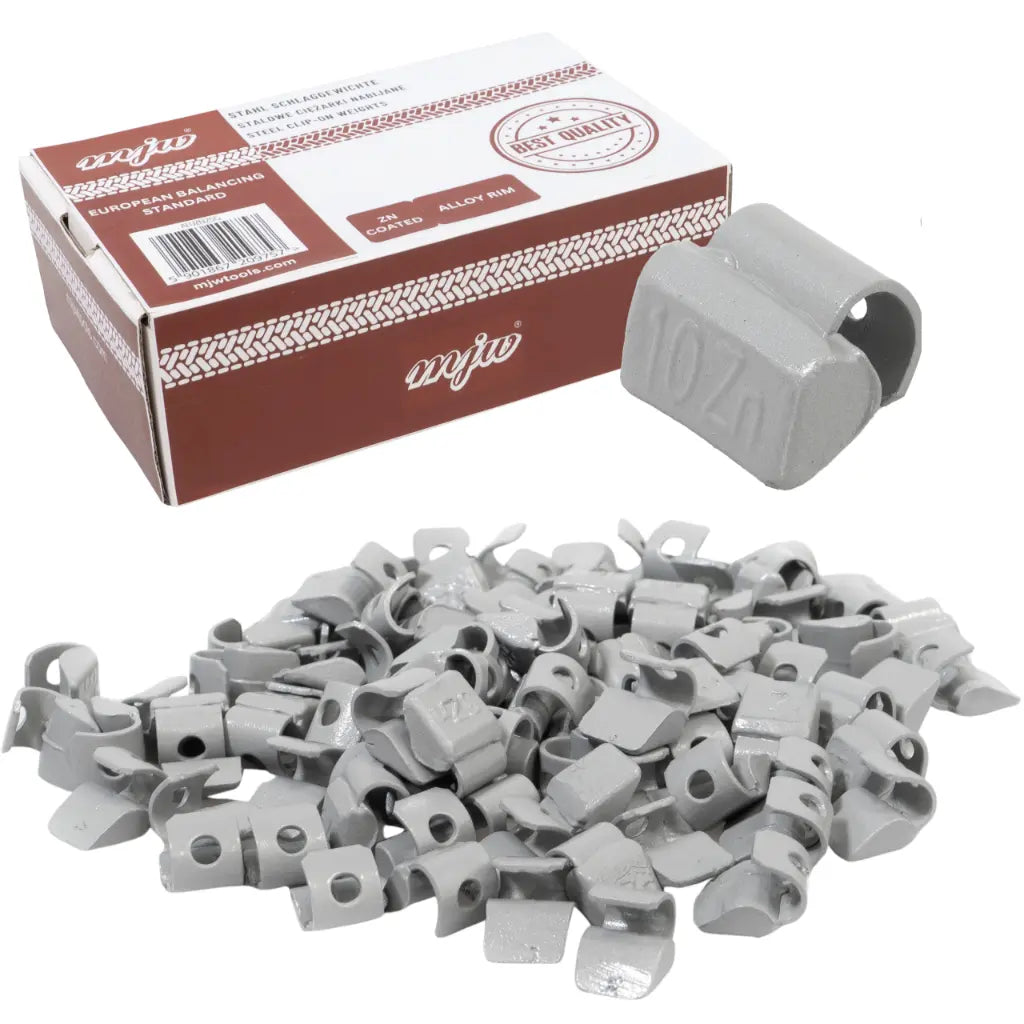 10g Aluminiumfelgen Gewichte, 100 Stück, PU-beschichtet, von MJW - Samsuns Group
