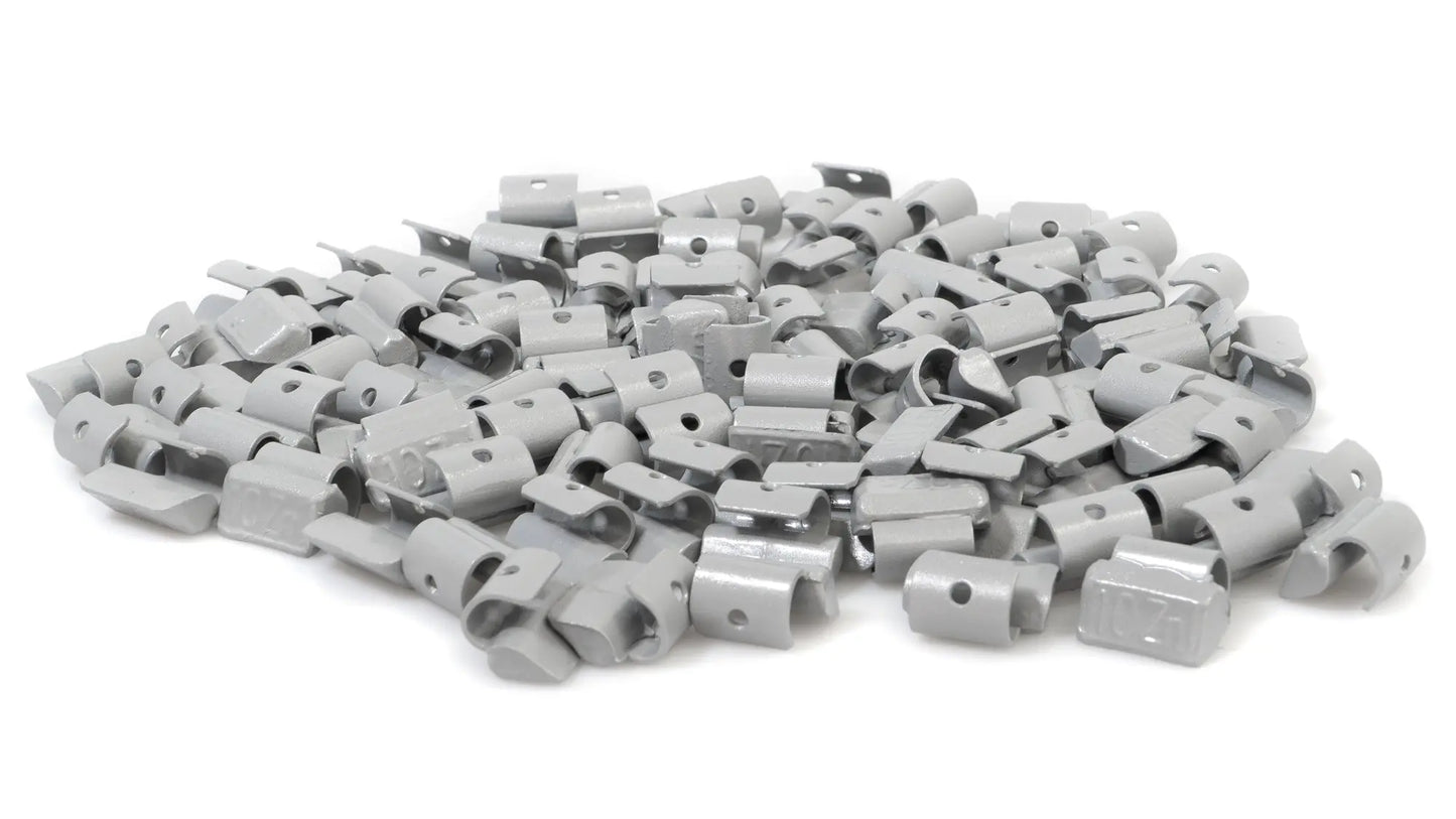 10g Aluminiumfelgen Gewichte, 100 Stück, PU-beschichtet, von MJW - Samsuns Group