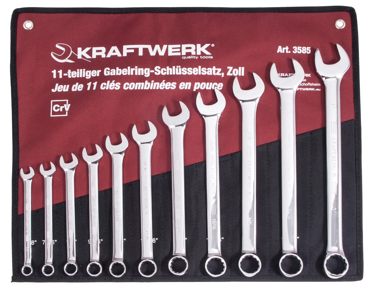 11-T. GABELRINGSCHL.SATZ 3/8"-1", ROLLT. KRAFTWERK