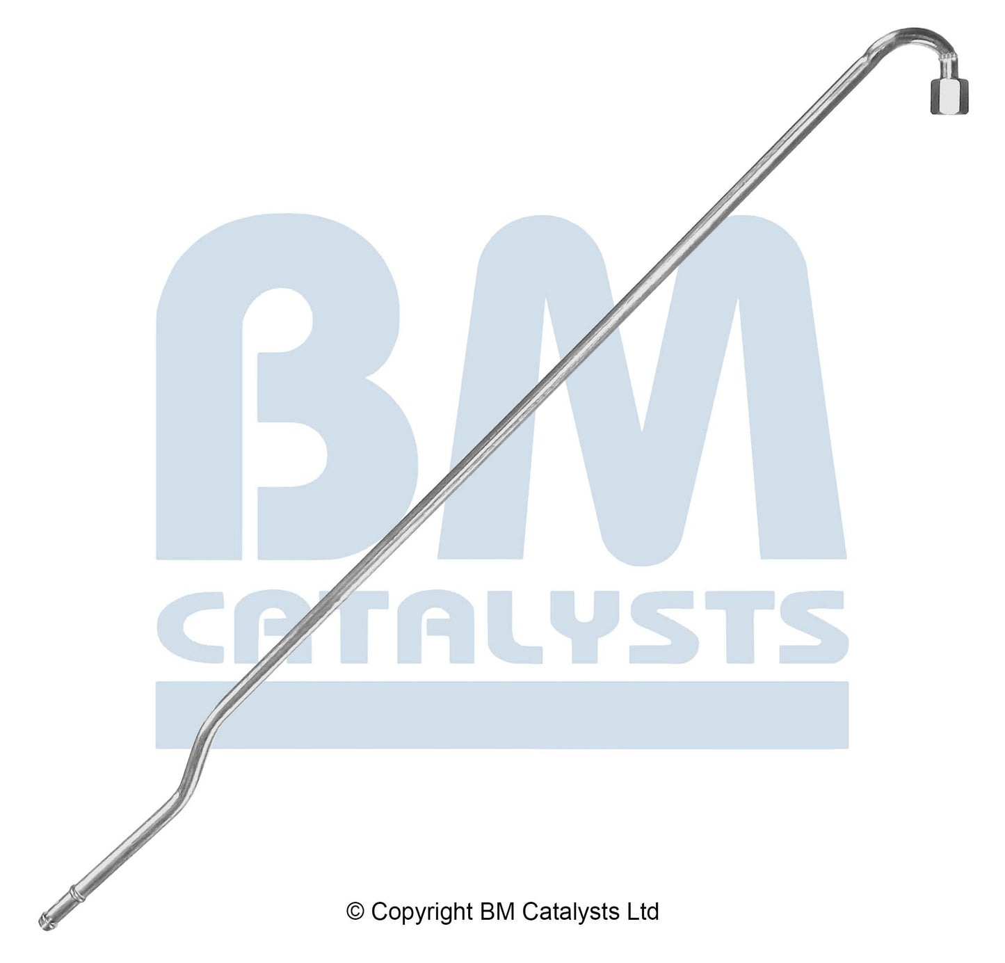 BM Druckrohr für FIAT CROMA 1.9 Hinten; lang | Euro 4 | OEM: 0000051767238(DPF) BM CATALYSTS