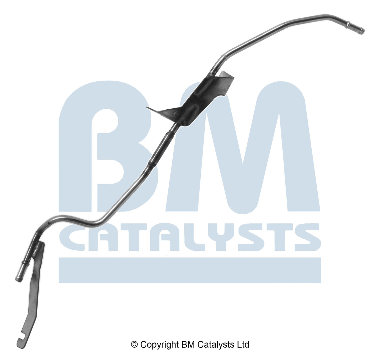 BM Druckrohr für SAAB 9-5 1.9 Mittel; lang | Euro 4 | OEM: 55557551 BM CATALYSTS