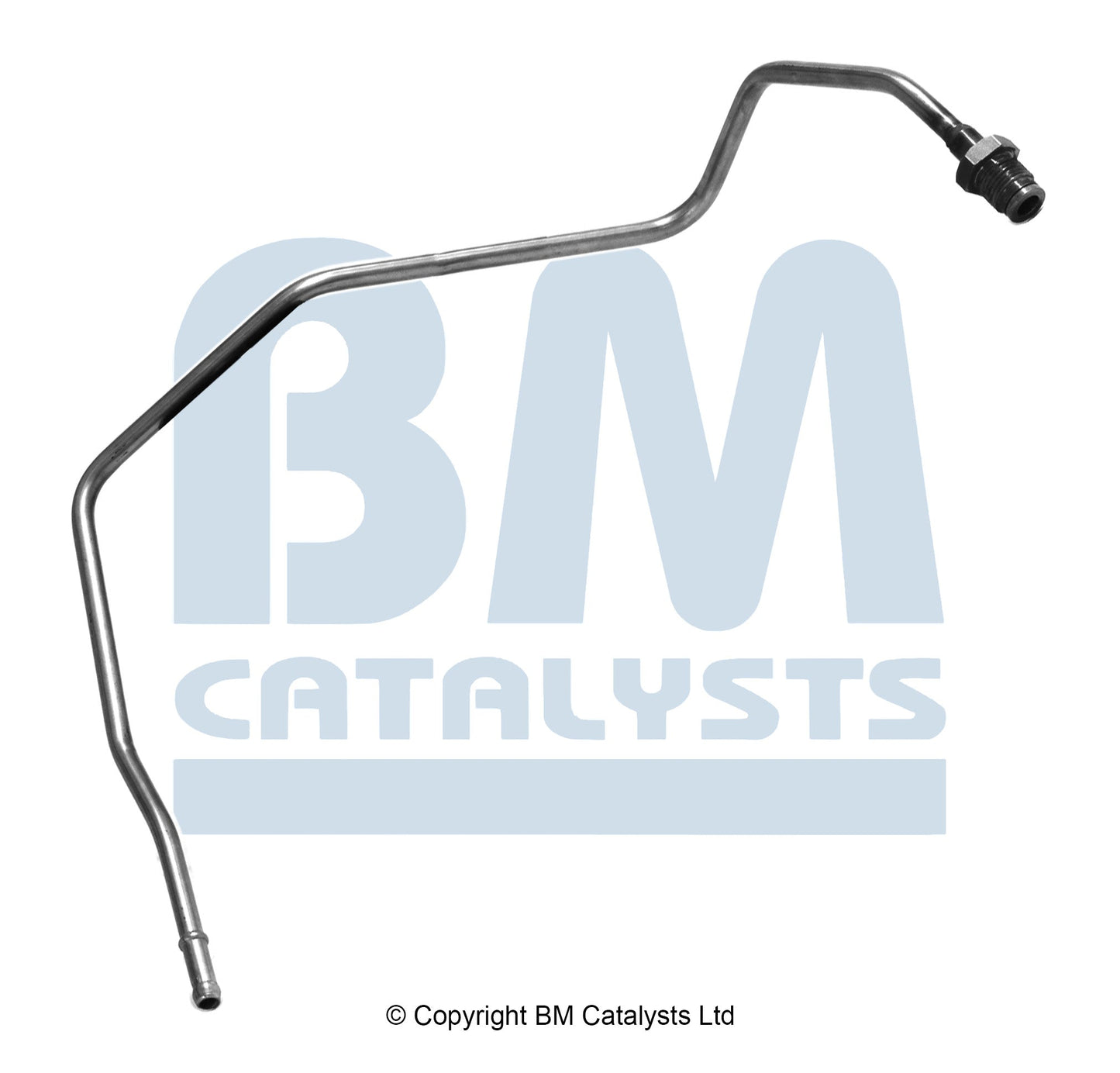 BM Druckrohr für CITROEN BERLINGO 1.6 Hinten; lang | Euro 4 | OEM: 1714G2 BM CATALYSTS
