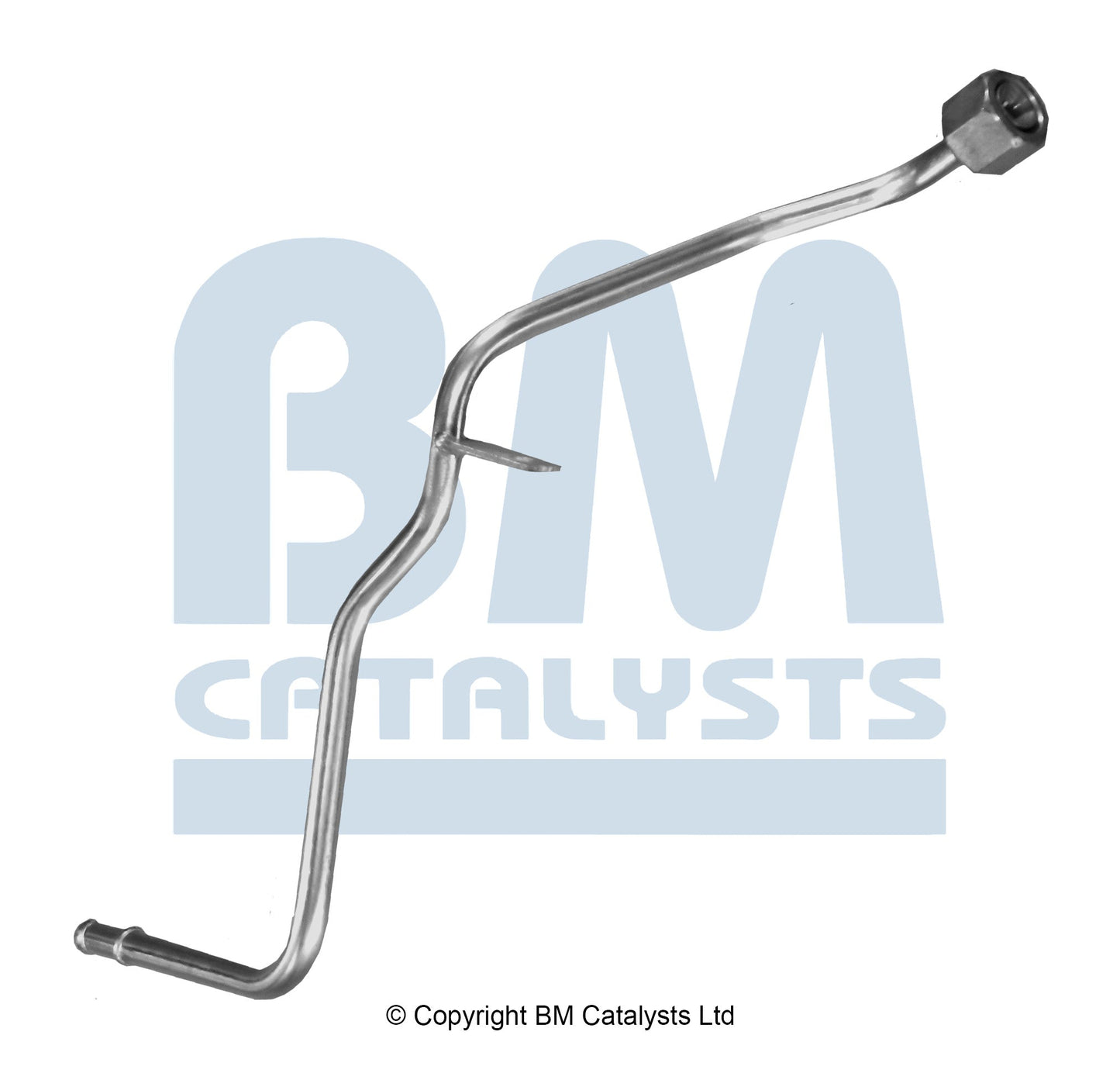 BM Druckrohr für FORD FIESTA 1.6 Hinten; lang | Euro 4 | OEM: 1540583 BM CATALYSTS