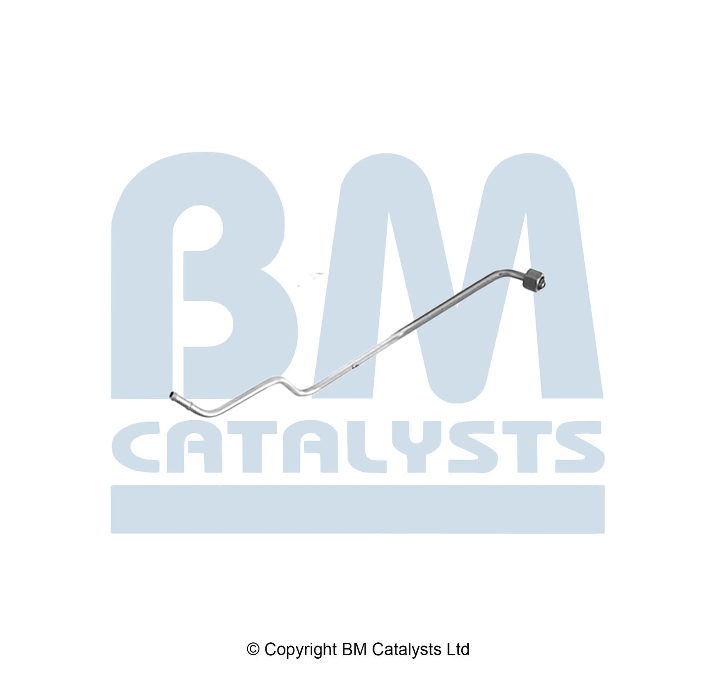 BM Druckrohr für ALFA ROMEO MITO 1.3 Hinten; lang | Euro 5 | OEM: 1714Q2 BM CATALYSTS