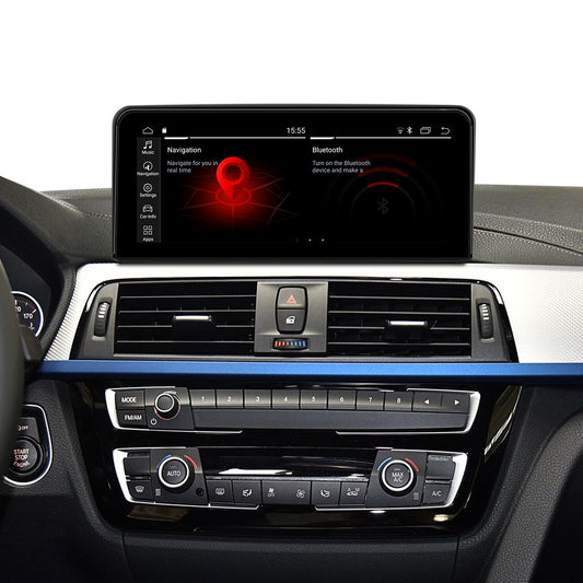 JFSound Android-Autoradio mit Navigation für BMW 3er 4er M3 F30/F31/F32/F33/F34/F36/F80/F82/F83/F84 (2012-2017), 10,25-Zoll-Display, NBT – Produktansicht 2