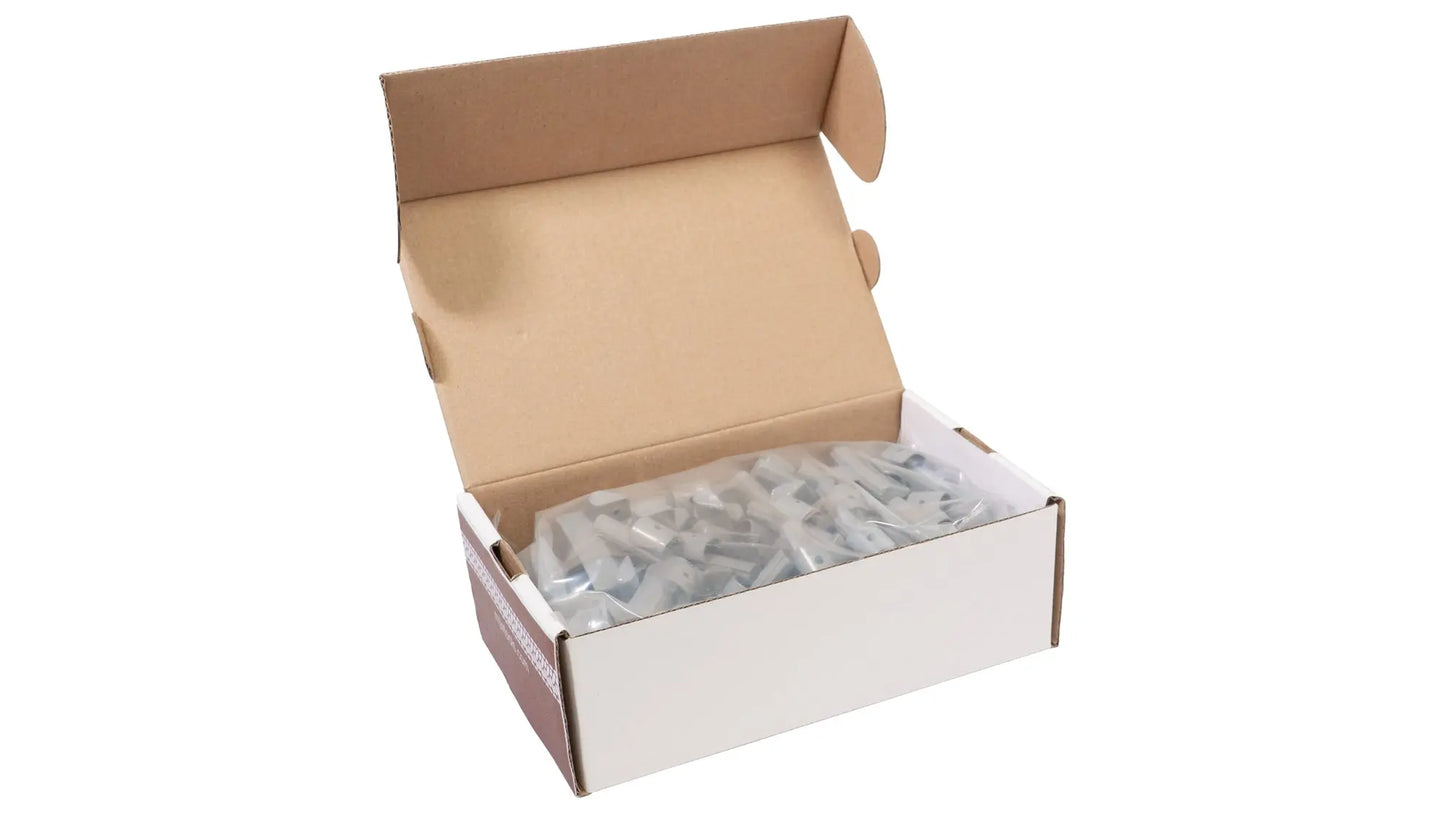 15g Aluminiumradgewichte – 100 Stück, PU-beschichtet, grau, von MJW - Samsuns Group