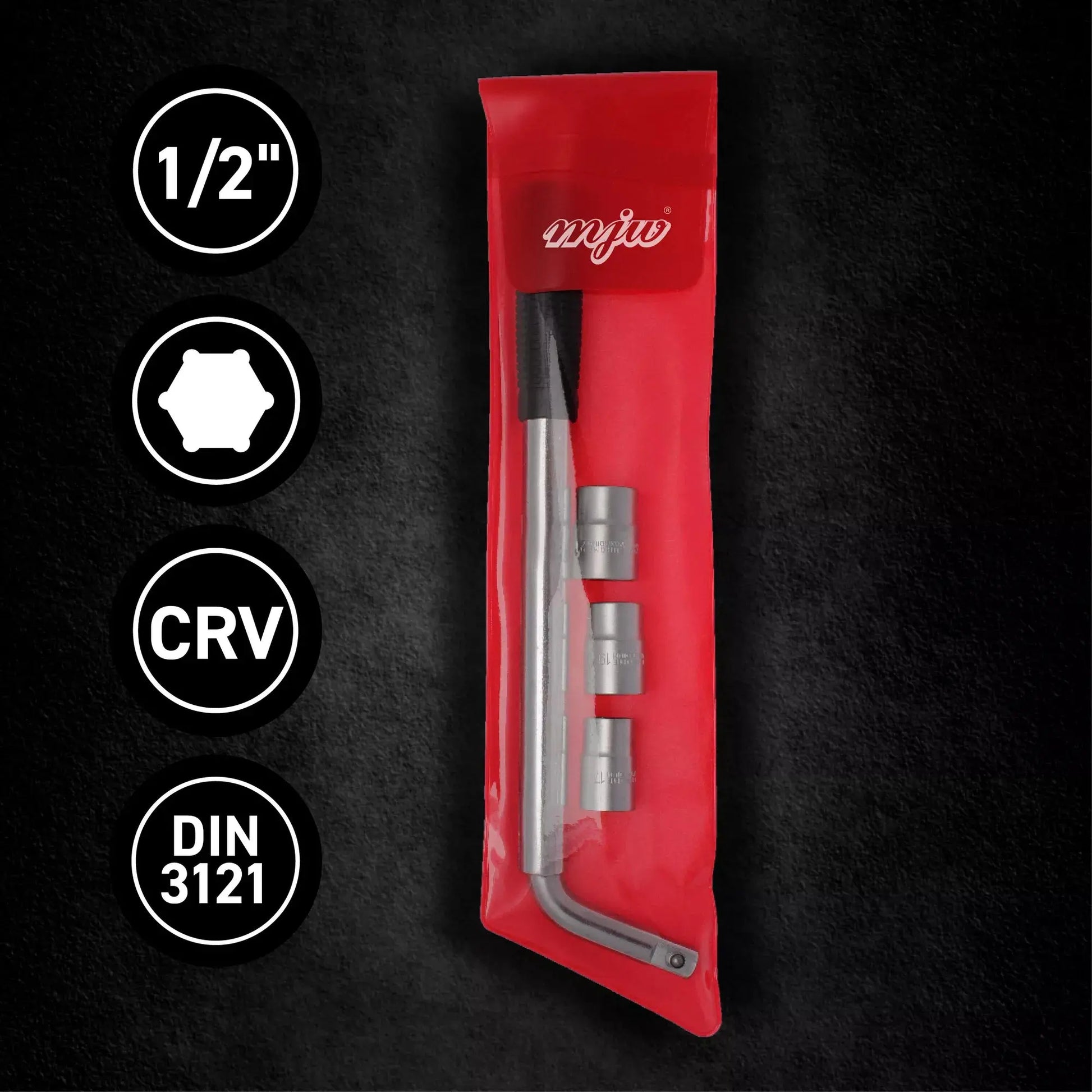 Teleskop-Radschlüssel 17/19/21 mm MJW - Samsuns Group