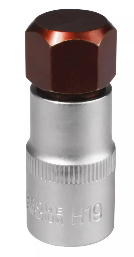 Steckschlüsseleinsatz   1/2" HEX H19 MJW - Samsuns Group