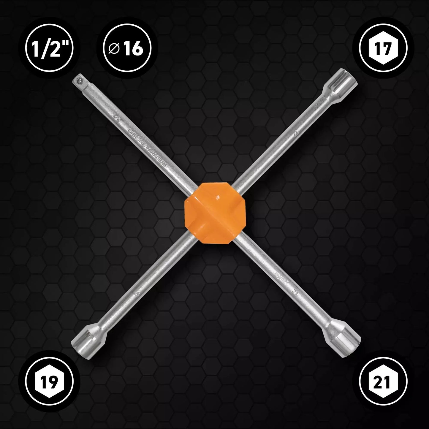 Radschlüssel GROß STARK 17 19 21mm 1/2" MJW - Samsuns Group