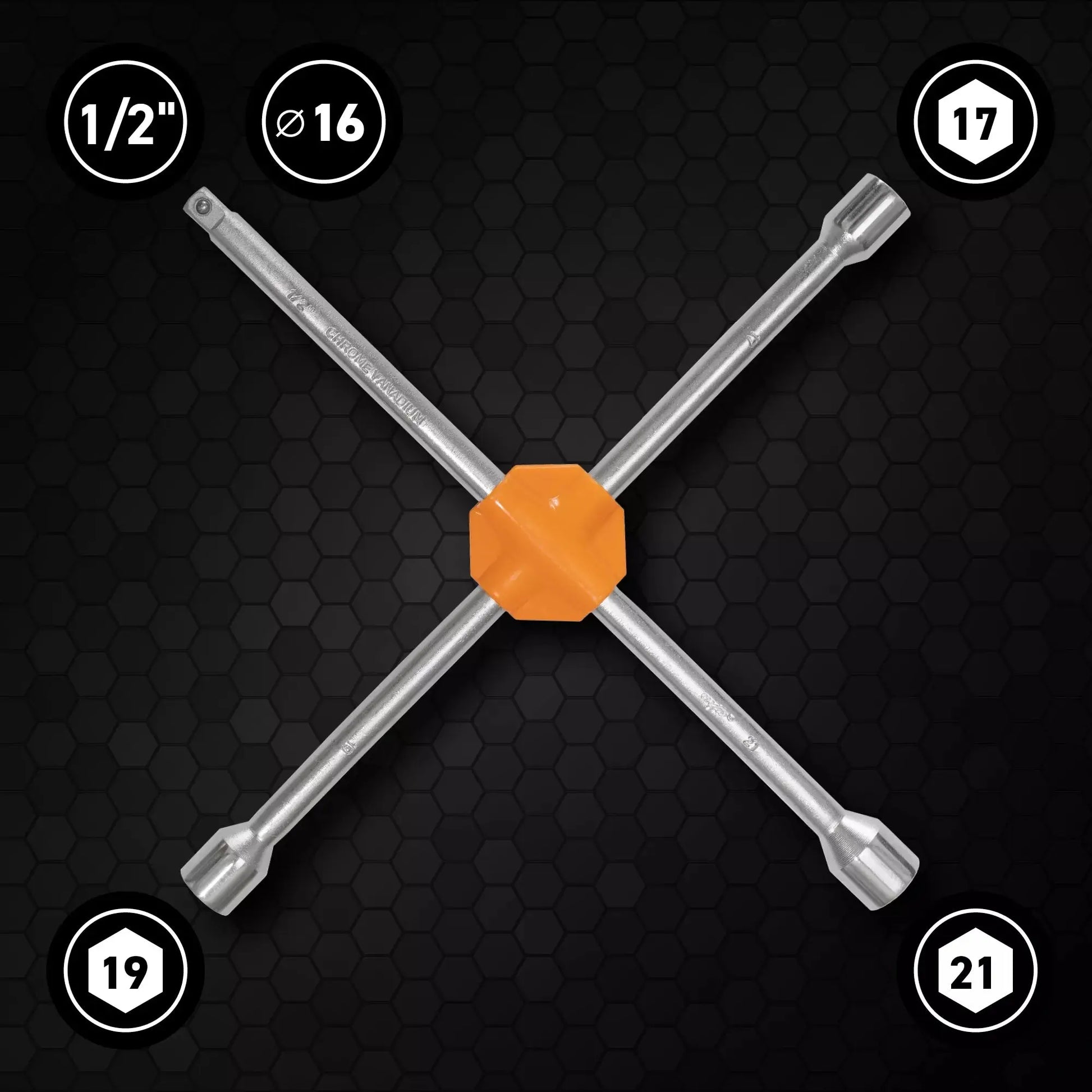 Radschlüssel GROß STARK 17 19 21mm 1/2" MJW - Samsuns Group