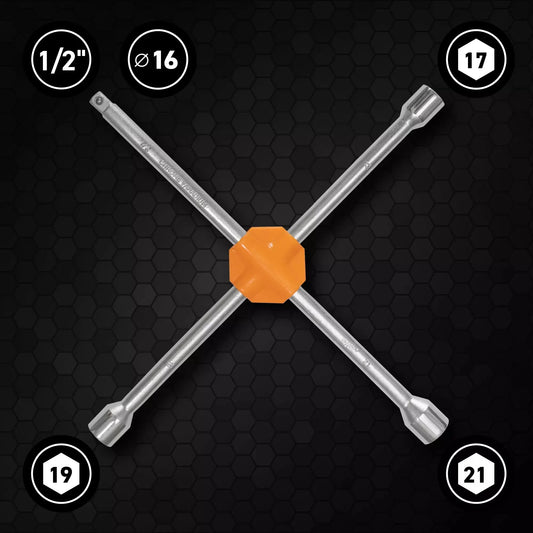 Radschlüssel GROß STARK 17 19 21mm 1/2" MJW - Samsuns Group