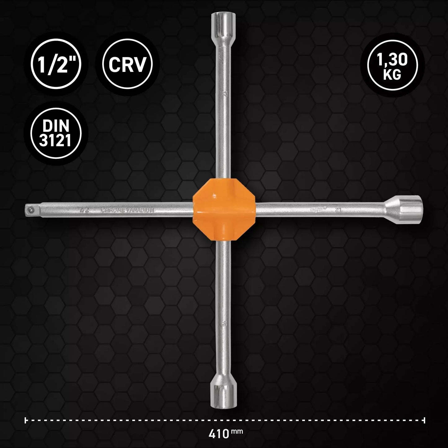 Radschlüssel GROß STARK 17 19 21mm 1/2" MJW - Samsuns Group