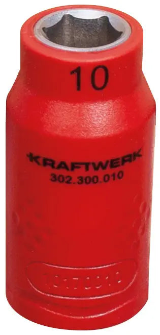 3/8" ELEKTRIKER STECKNUSS 10 MM VDE KRAFTWERK