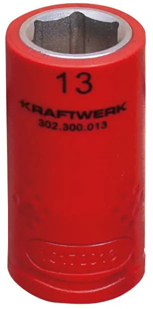 3/8" ELEKTRIKER STECKNUSS 13 MM VDE KRAFTWERK