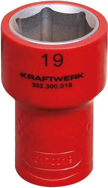 3/8" ELEKTRIKER STECKNUSS 19 MM VDE KRAFTWERK