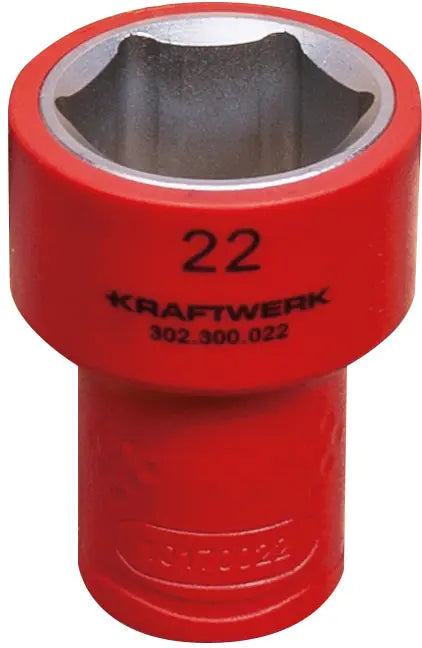 3/8" ELEKTRIKER STECKNUSS 22 MM VDE KRAFTWERK