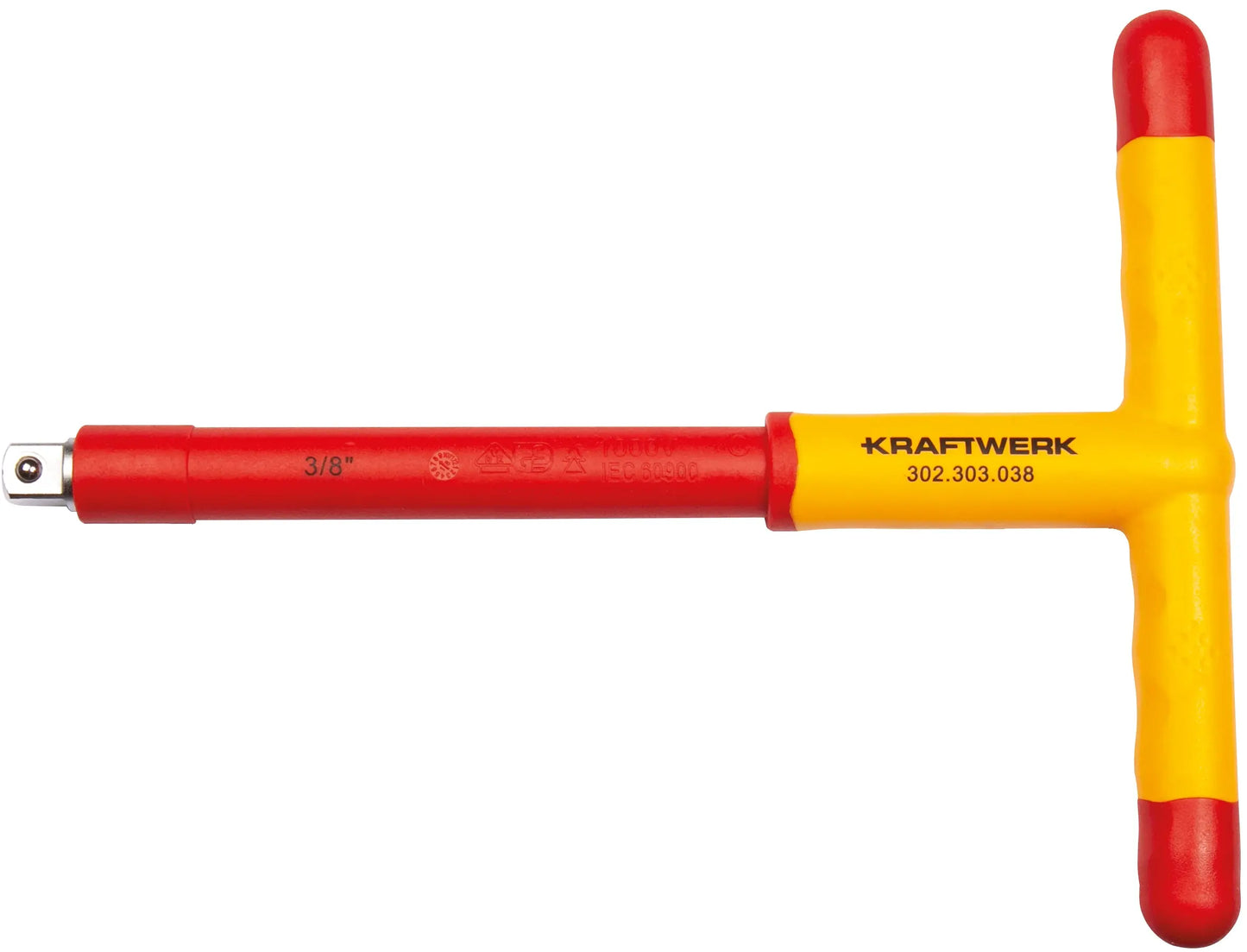 3/8" ELEKTRIKER T-GRIFF 200 MM VDE KRAFTWERK