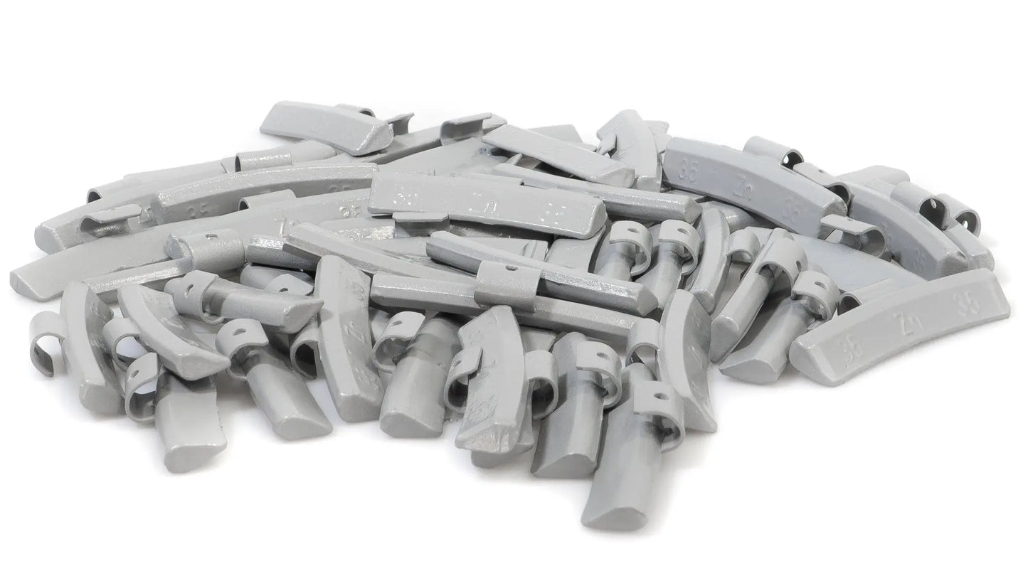 35g Einzalgewicht für Aluminiumfelgen - 50 Stück, beschichtet mit Polyurethan - Samsuns Group