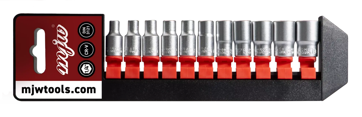 Steckschlüsselsatz 1/4" 6-Winkel 11 Artikel MJW - Samsuns Group