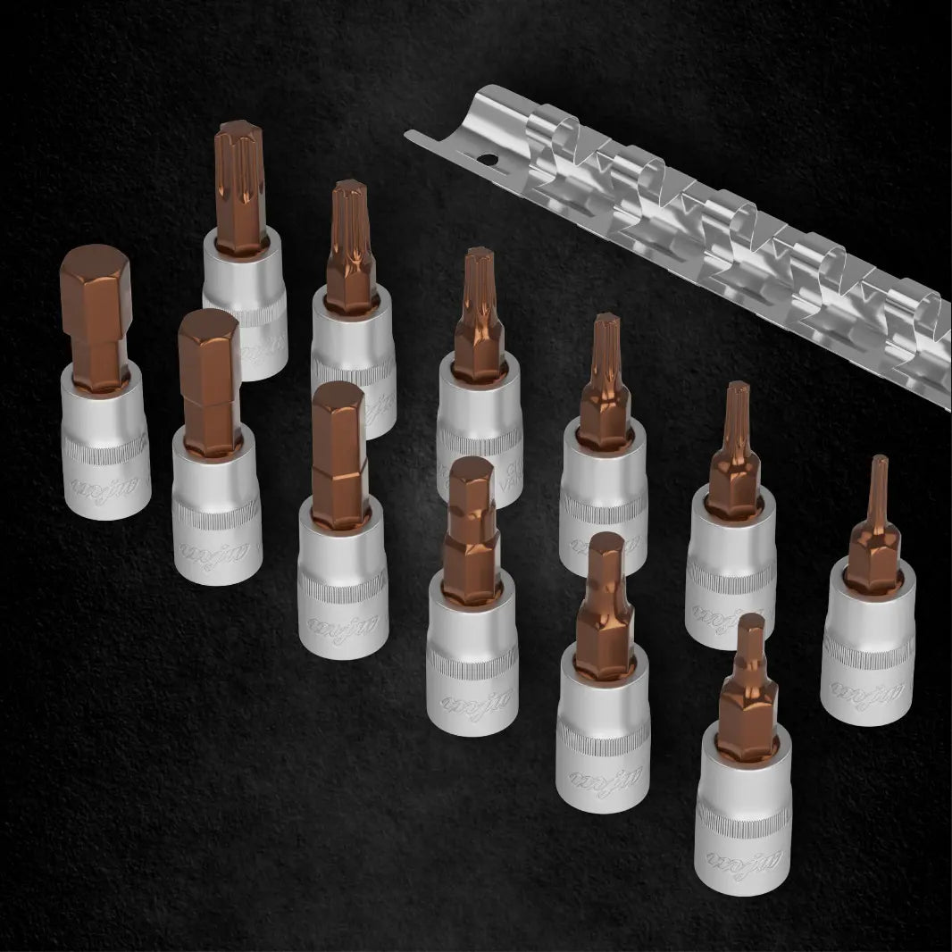 Zestaw nasadek 1/4" trzpieniowych TORX HEX - Samsuns Group