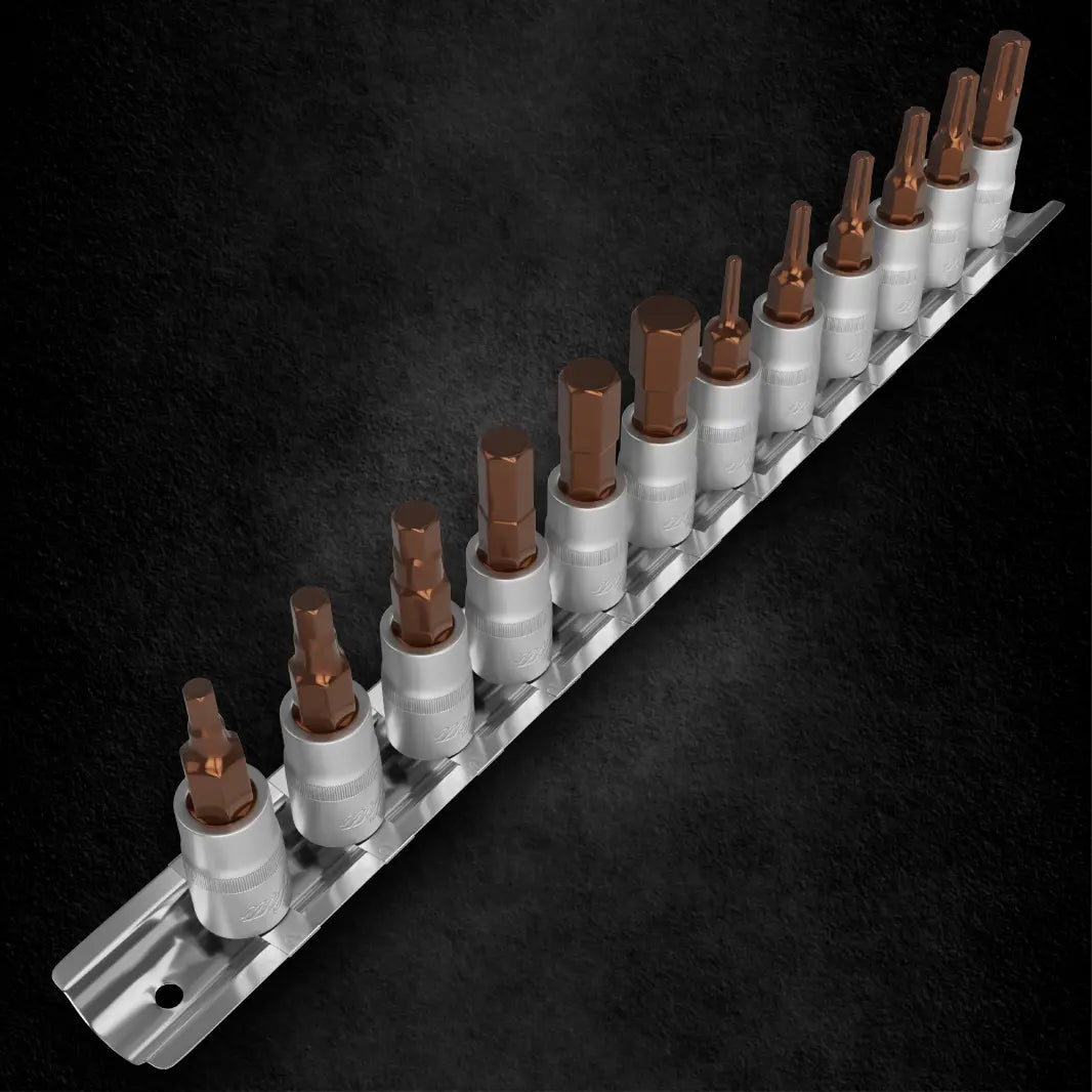 Zestaw nasadek 1/4" trzpieniowych TORX HEX - Samsuns Group