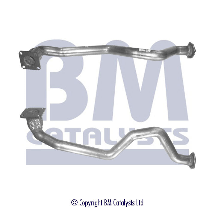 VORDERROHR FÜR SITZ LEON 1.4L BENZIN | EURO 4 | OEM: 1J0254301C BM CATALYSTS