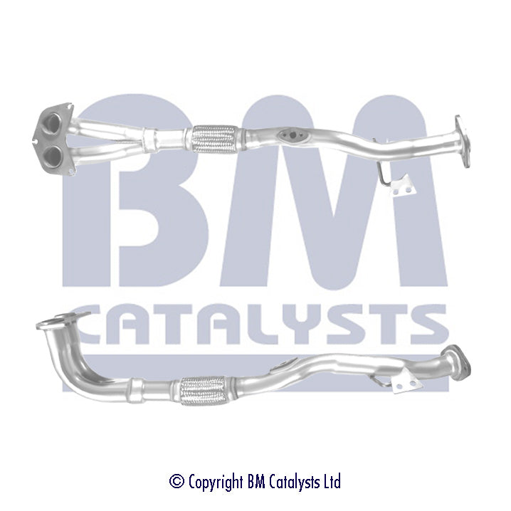 VORDERROHR FÜR TOYOTA CELICA 2L BENZIN | EURO 2 | OEM: 174107A201 BM CATALYSTS