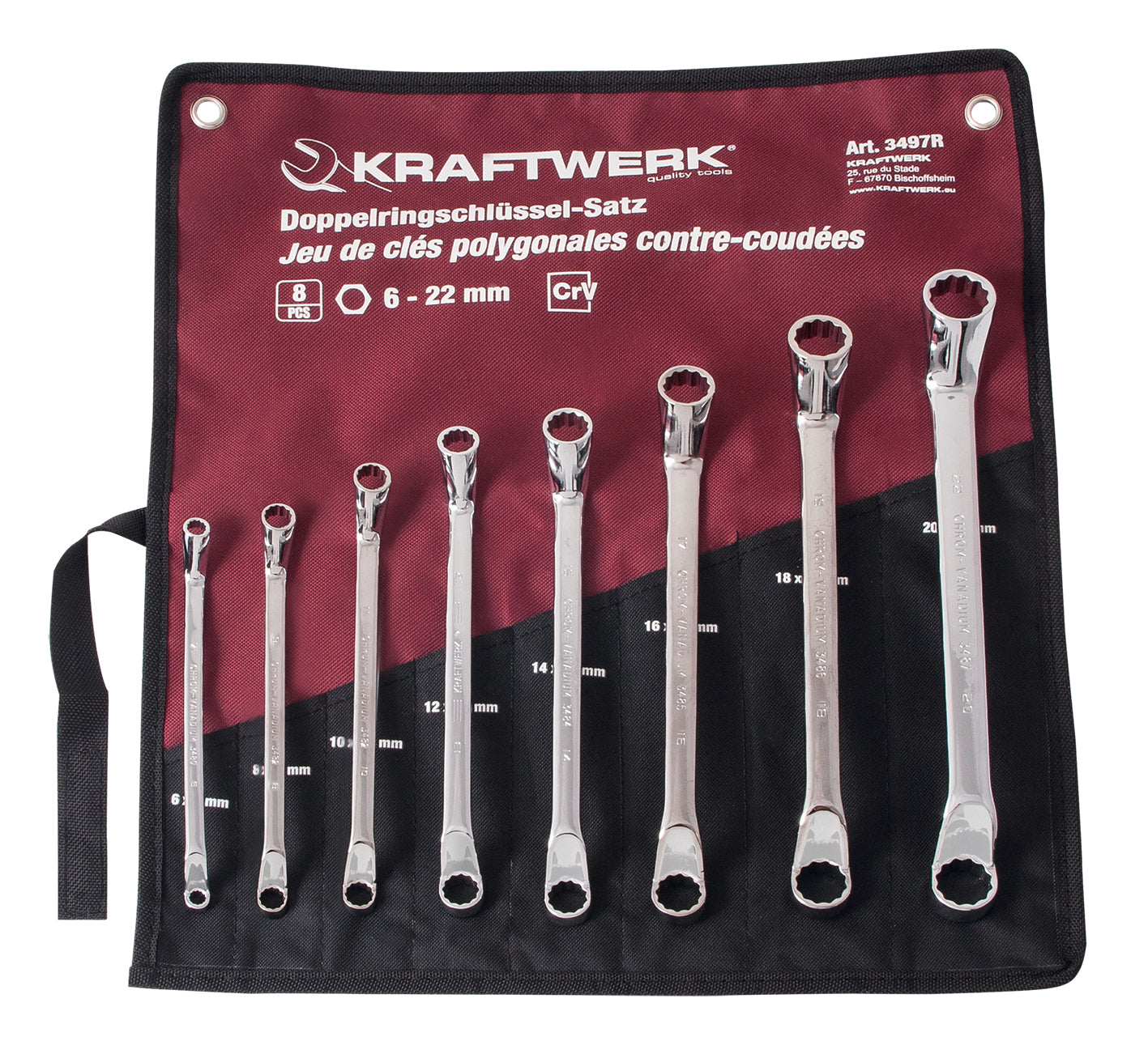 8-T. DOPPELRINGSCHL. 6-22 MM, ROLLTASCHE KRAFTWERK