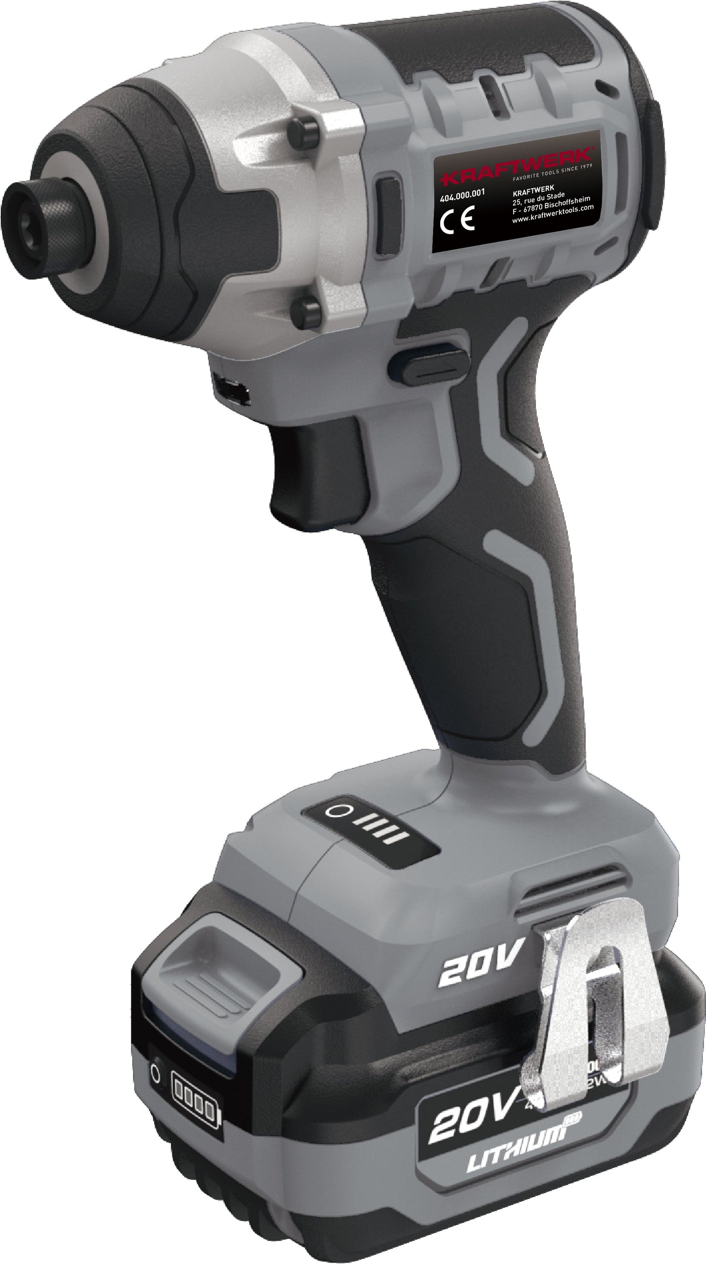 AKKU-SCHRAUBER 20V 4AH 200NM INKL. 1 AKKUS KRAFTWERK