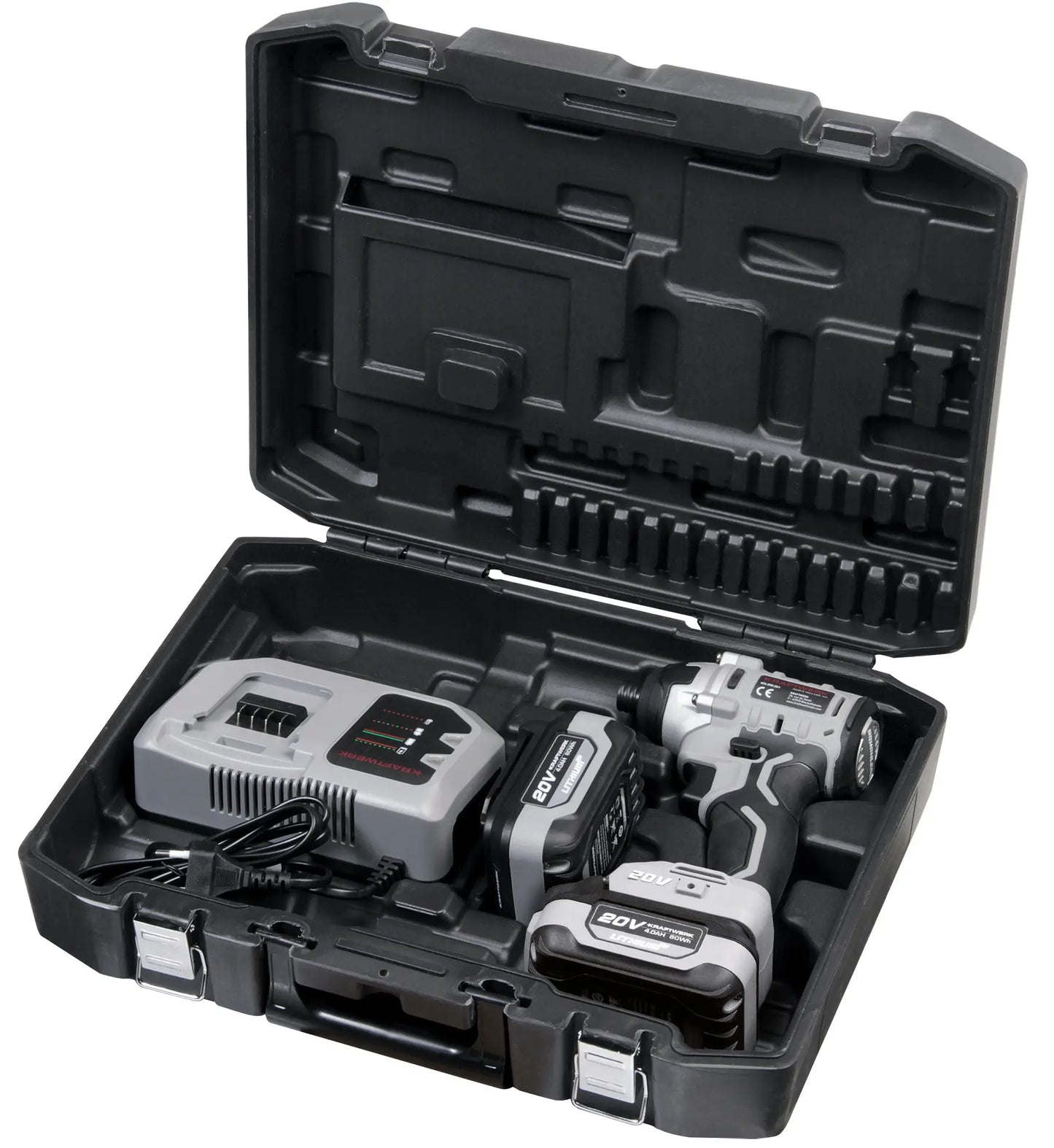 AKKU-SCHRAUBER 20V 4AH 200NM INKL. 2 AKKUS KRAFTWERK