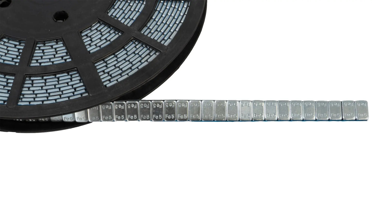 Alufelgen Klebegewichte Rolle 5g x 1200 ZN, schlank, für Fahrzeugräder - Samsuns Group