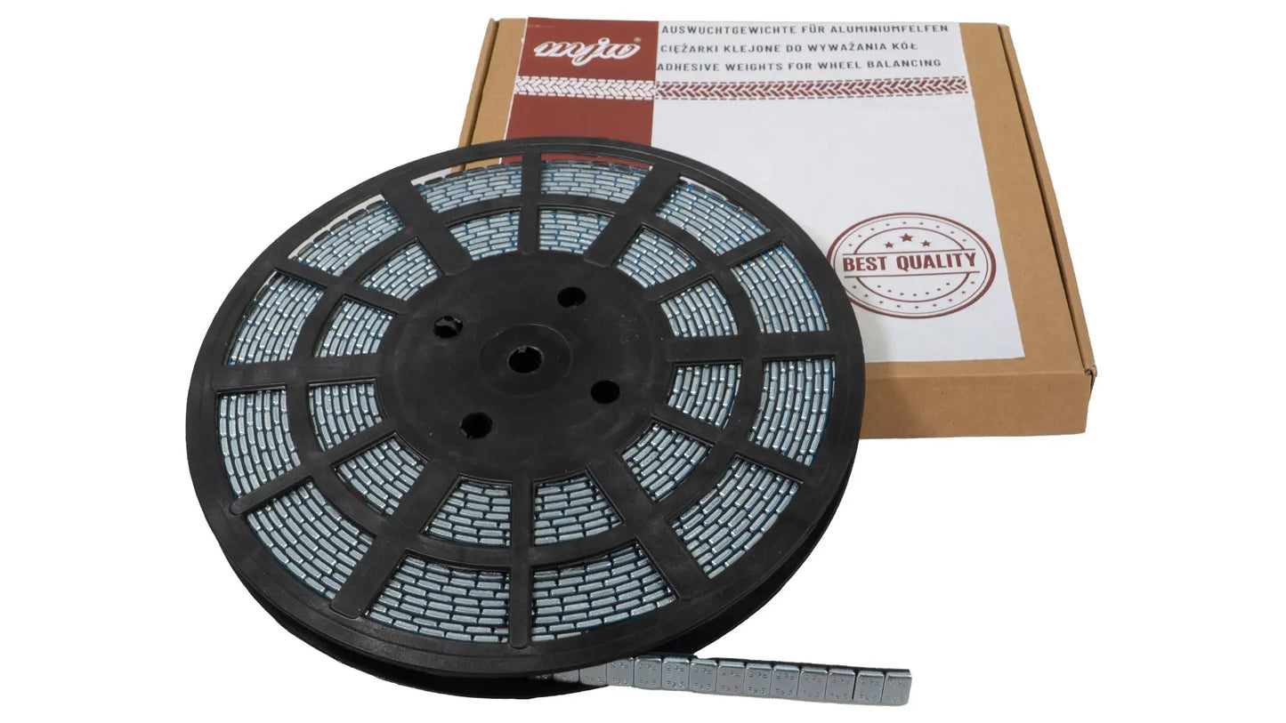 Alufelgen Klebegewichte Rolle 5g x 1200 ZN, schlank, für Fahrzeugräder - Samsuns Group