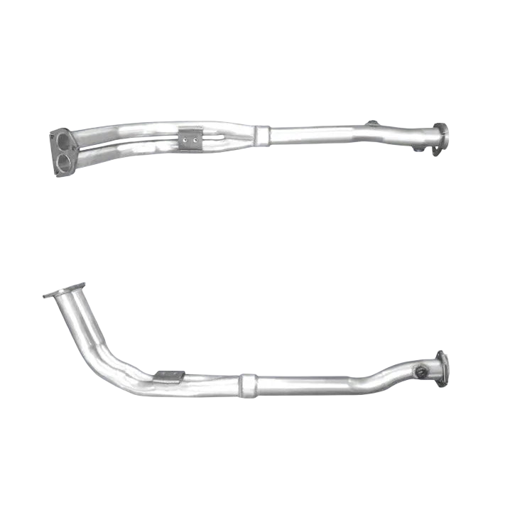 Auspuffrohr Abgasrohr Flexrohr Hosenrohr Abgaskrümmer Rohr bis EURO 1 oder 2 E-Prüfzeichen für VOLVO 740 2.3L 8-V-B230F-Motor u.a. BM CATALYSTS