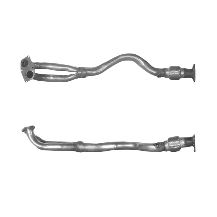 Auspuffrohr Abgasrohr Flexrohr Hosenrohr Abgaskrümmer Rohr bis EURO 2 E-Prüfzeichen für ALFA ROMEO 145 2L 16 V Doppelzündung u.a. BM CATALYSTS
