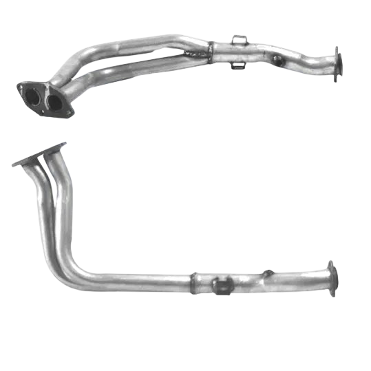 Auspuffrohr Abgasrohr Flexrohr Hosenrohr Abgaskrümmer Rohr bis EURO 2 E-Prüfzeichen für AUDI 100 2L 8v AAD; ABK u.a. BM CATALYSTS