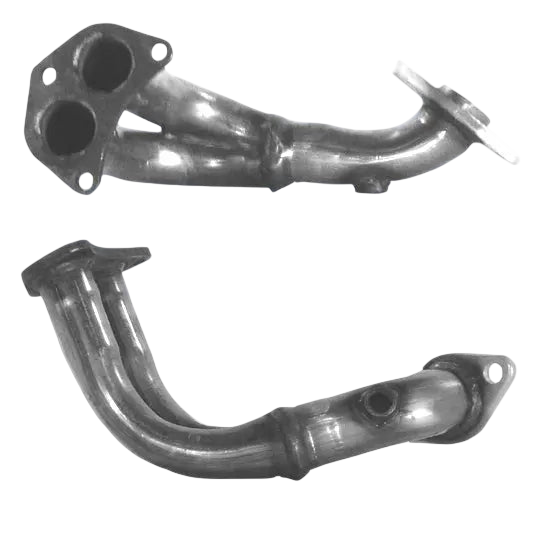 Auspuffrohr Abgasrohr Flexrohr Hosenrohr Abgaskrümmer Rohr bis EURO 2 E-Prüfzeichen für FORD ESCORT 1.4L HL14EFi-Motor u.a. BM CATALYSTS