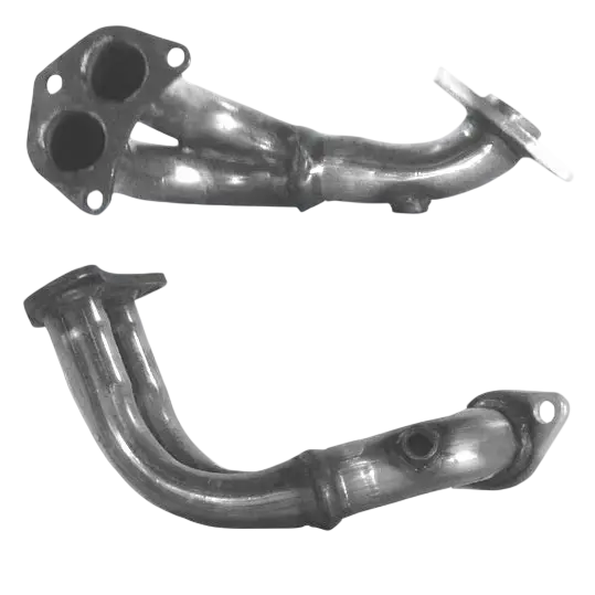 Auspuffrohr Abgasrohr Flexrohr Hosenrohr Abgaskrümmer Rohr bis EURO 2 E-Prüfzeichen für FORD ESCORT 1.4L HL14EFi-Motor u.a. BM CATALYSTS