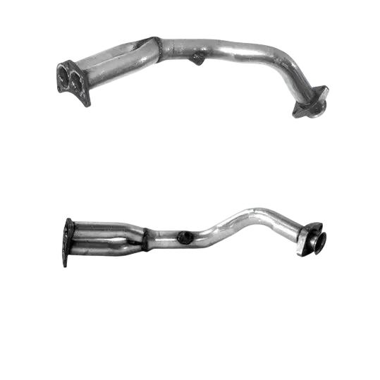Auspuffrohr Abgasrohr Flexrohr Hosenrohr Abgaskrümmer Rohr bis EURO 2 E-Prüfzeichen für FORD SIERRA 2L DOHC-Motor nicht Cosworth u.a. BM CATALYSTS