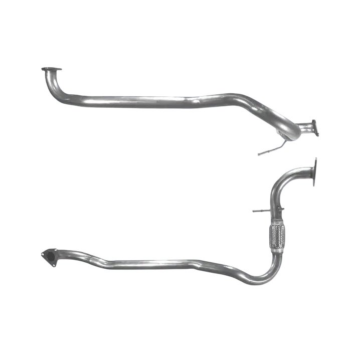 Auspuffrohr Abgasrohr Flexrohr Hosenrohr Abgaskrümmer Rohr bis EURO 2 E-Prüfzeichen für FORD TRANSIT 2.5L Motorcodes 4BC 4CC D25N u.a. BM CATALYSTS
