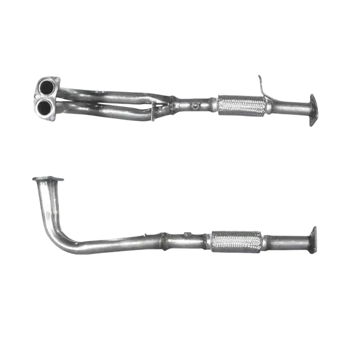 Auspuffrohr Abgasrohr Flexrohr Hosenrohr Abgaskrümmer Rohr bis EURO 2 E-Prüfzeichen für HONDA ACCORD 2L Coupé H23A2 Motor u.a. BM CATALYSTS