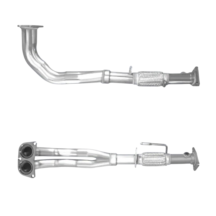Auspuffrohr Abgasrohr Flexrohr Hosenrohr Abgaskrümmer Rohr bis EURO 2 E-Prüfzeichen für HONDA PRELUDE 2.2L 16-V-Motoren H22A2; H22A5 u.a. BM CATALYSTS