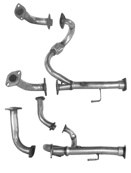 Auspuffrohr Abgasrohr Flexrohr Hosenrohr Abgaskrümmer Rohr bis EURO 2 E-Prüfzeichen für ISUZU TROOPER 3.2L V6 24v Schaltgetriebe u.a. BM CATALYSTS