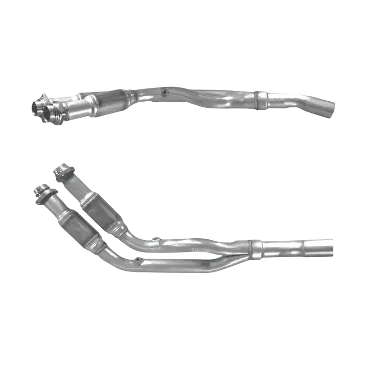 Auspuffrohr Abgasrohr Flexrohr Hosenrohr Abgaskrümmer Rohr bis EURO 2 E-Prüfzeichen für JAGUAR XJ6 3.2L Slot zu Kat mit Pre-Kats u.a. BM CATALYSTS