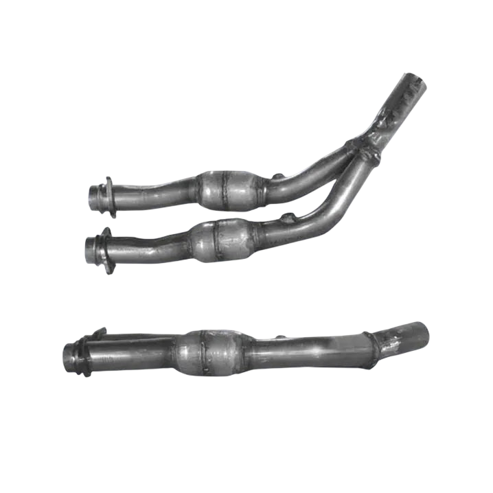 Auspuffrohr Abgasrohr Flexrohr Hosenrohr Abgaskrümmer Rohr bis EURO 2 E-Prüfzeichen für JAGUAR XJR 4L Supercharged Slot für Kat mit Pre-Kats... BM CATALYSTS