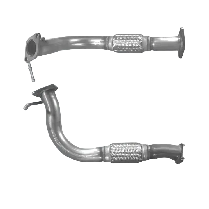Auspuffrohr Abgasrohr Flexrohr Hosenrohr Abgaskrümmer Rohr bis EURO 2 E-Prüfzeichen für KIA SORENTO 2.5L CRDi D4CB-Motor u.a. BM CATALYSTS