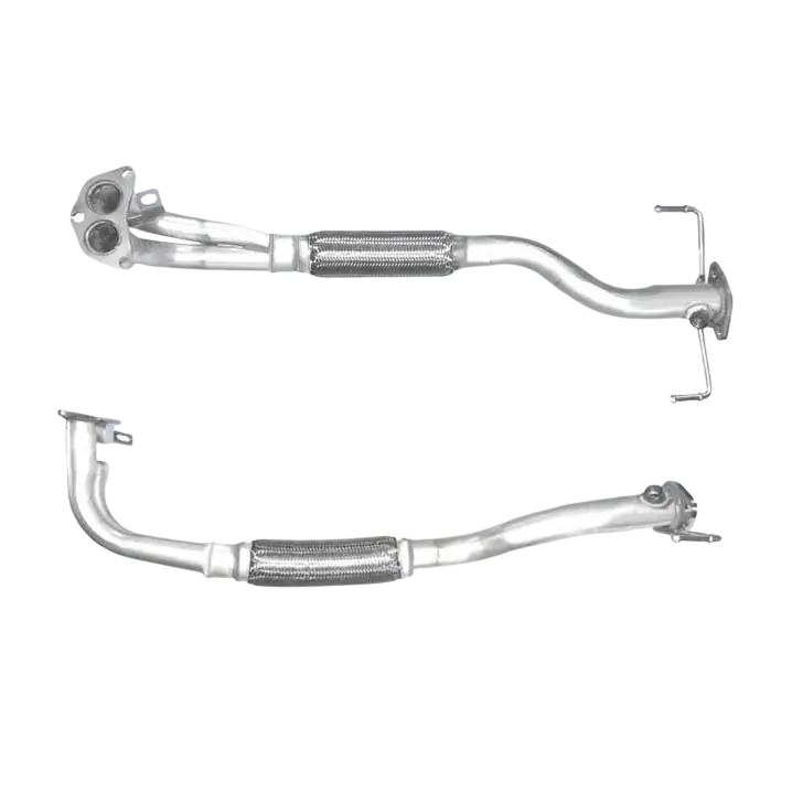 Auspuffrohr Abgasrohr Flexrohr Hosenrohr Abgaskrümmer Rohr bis EURO 2 E-Prüfzeichen für MITSUBISHI GALANT 2L 16v 4G63 Motor Twin f/pipe u.a. BM CATALYSTS