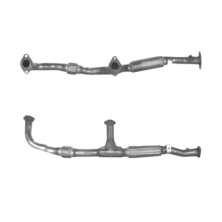 Auspuffrohr Abgasrohr Flexrohr Hosenrohr Abgaskrümmer Rohr bis EURO 2 E-Prüfzeichen für MITSUBISHI GTO 3L V6 ohne Turbo japanischer Import u.a. BM CATALYSTS