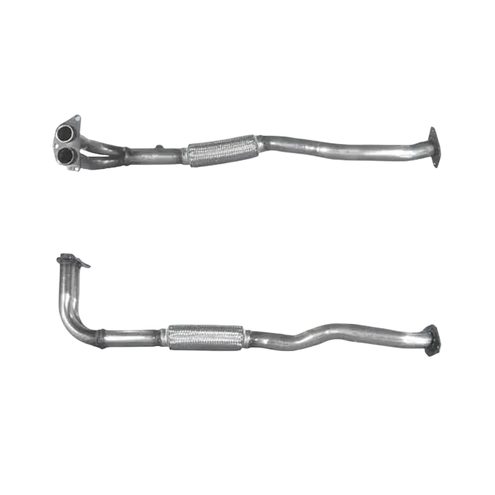 Auspuffrohr Abgasrohr Flexrohr Hosenrohr Abgaskrümmer Rohr bis EURO 2 E-Prüfzeichen für NISSAN PRIMERA 2L 16V Kombi Typ W10; SR20DI u.a. BM CATALYSTS